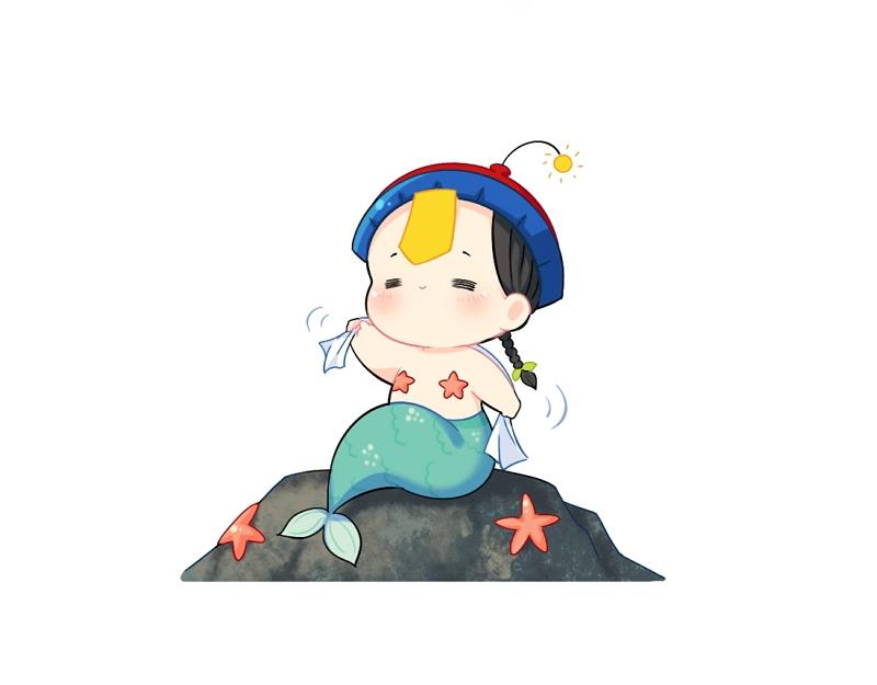 誒？撿到一個小殭屍 - 番外 小薑絲童話世界之姜人魚 - 3