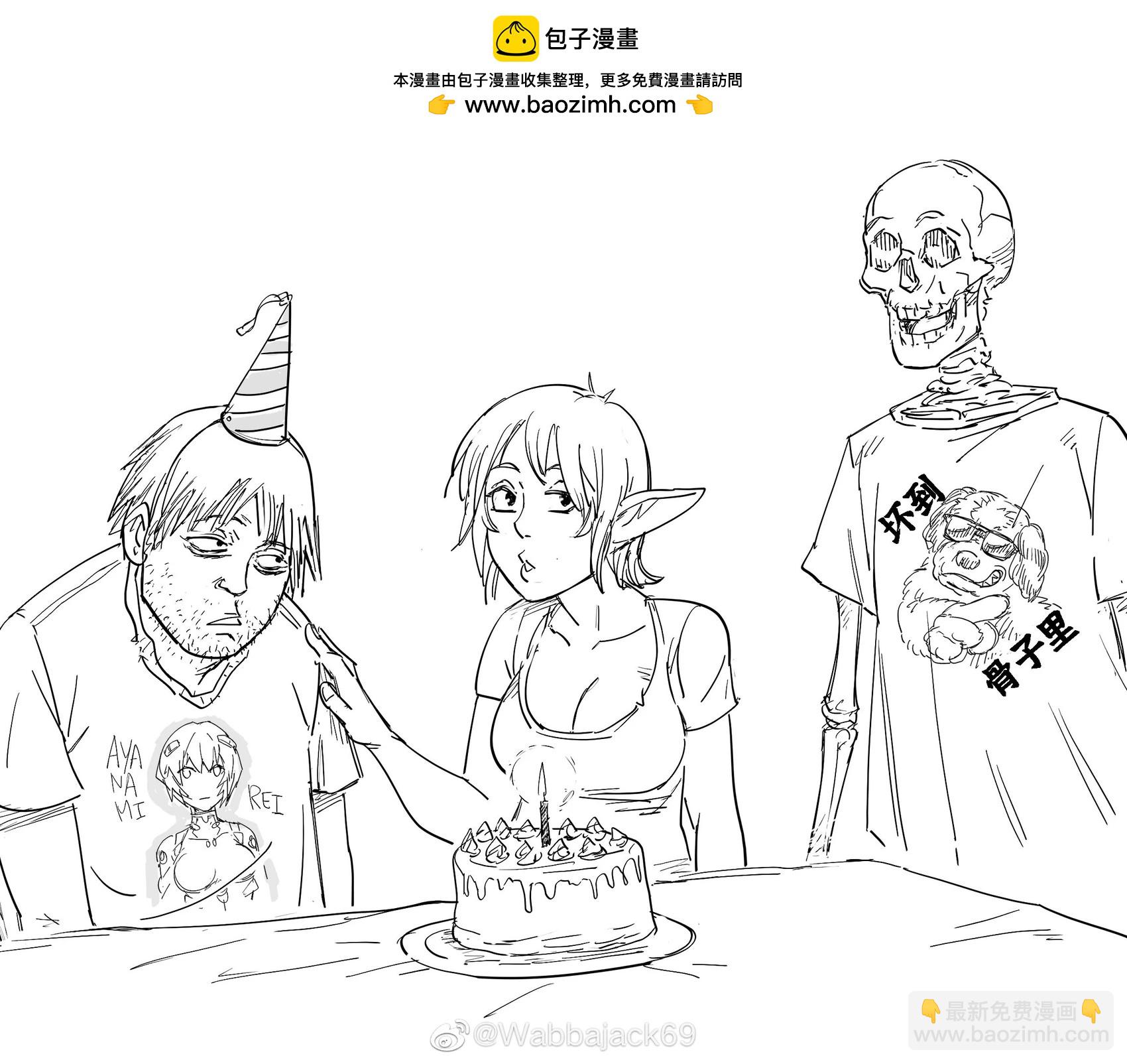 Baalbuddy漫畫小短篇 - 無情的時間，生日的喜悅 - 1