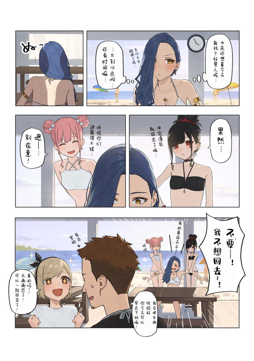 撲克牌女孩的推薦 - 第71話 - 1