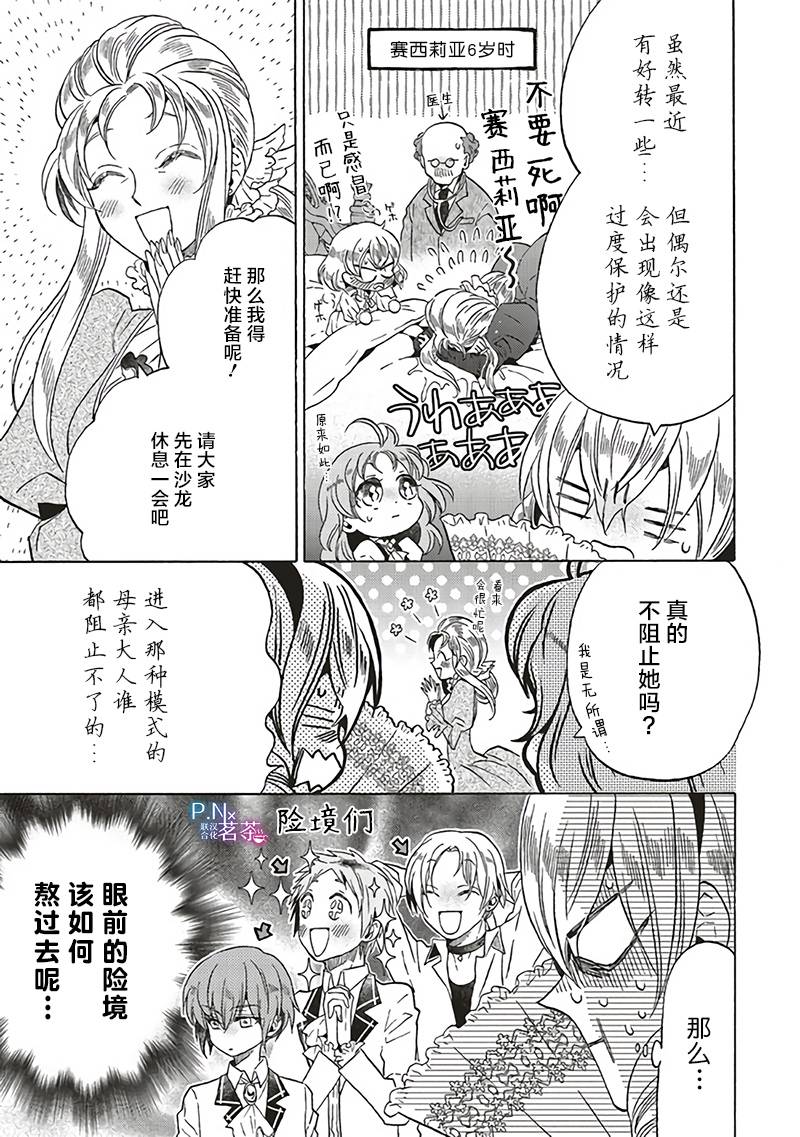 惡役千金、塞西莉亞•希爾維因爲不想去死於是決定女扮男裝。 - 第14.4話 - 2
