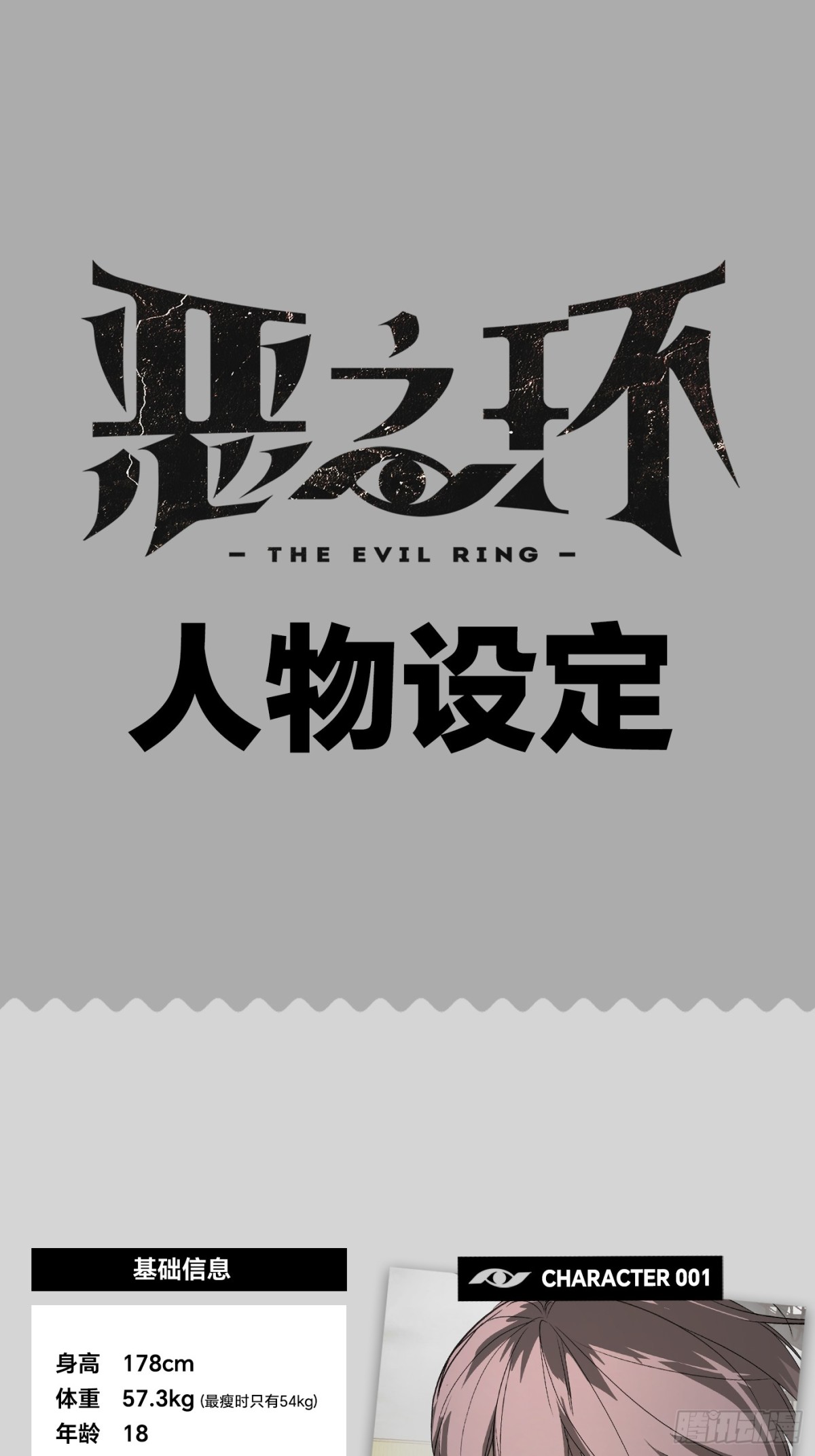 惡之環 - 設定-13位角色設定流出 - 1