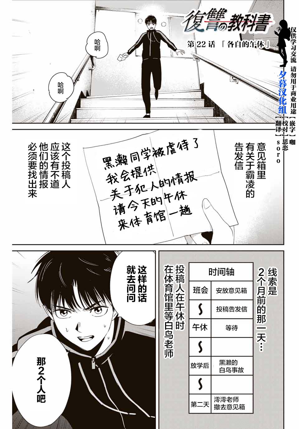 復仇的教科書 - 第22話 - 1