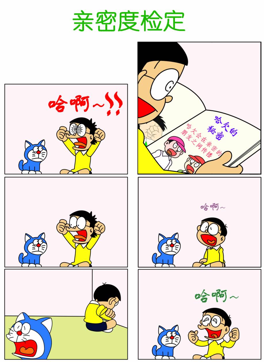 黑哆啦 - 親密度檢定 - 1