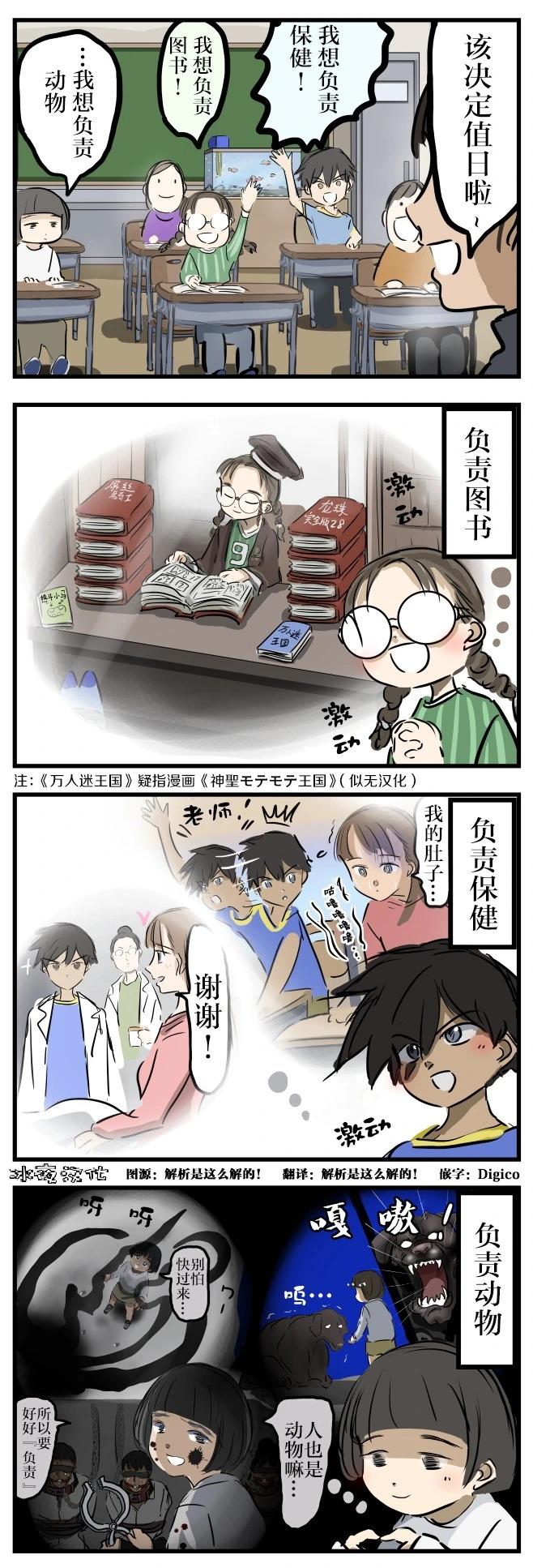 カコミスル老師四格合集 - 值日 - 1