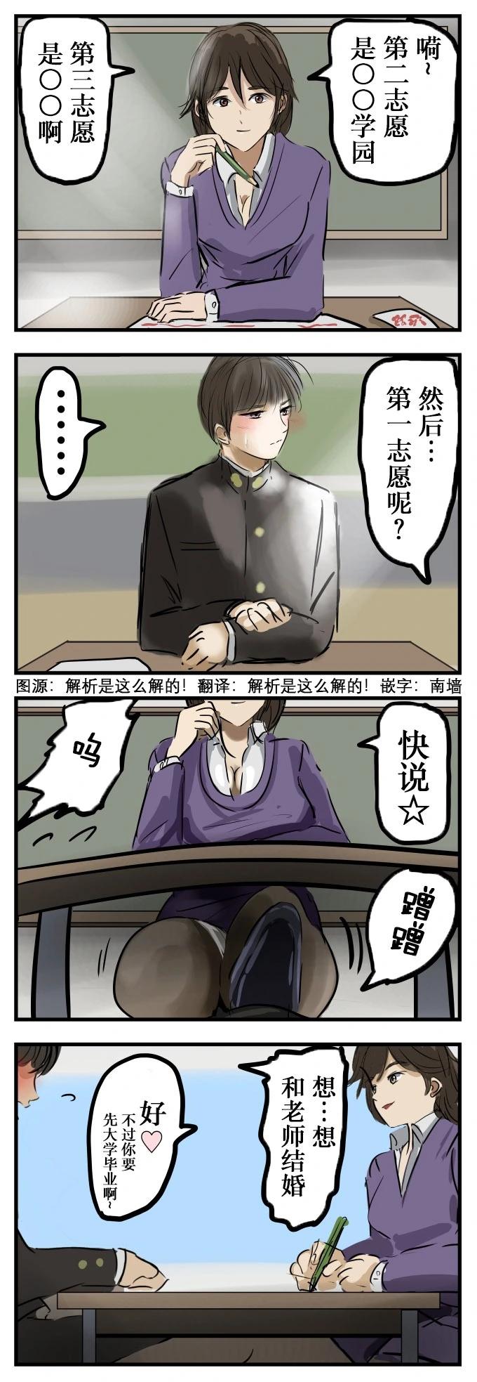 カコミスル老師四格合集 - 志願改變 - 1