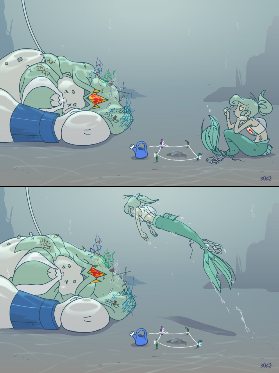 垃圾堆裡的小美人魚 - 53話 - 2