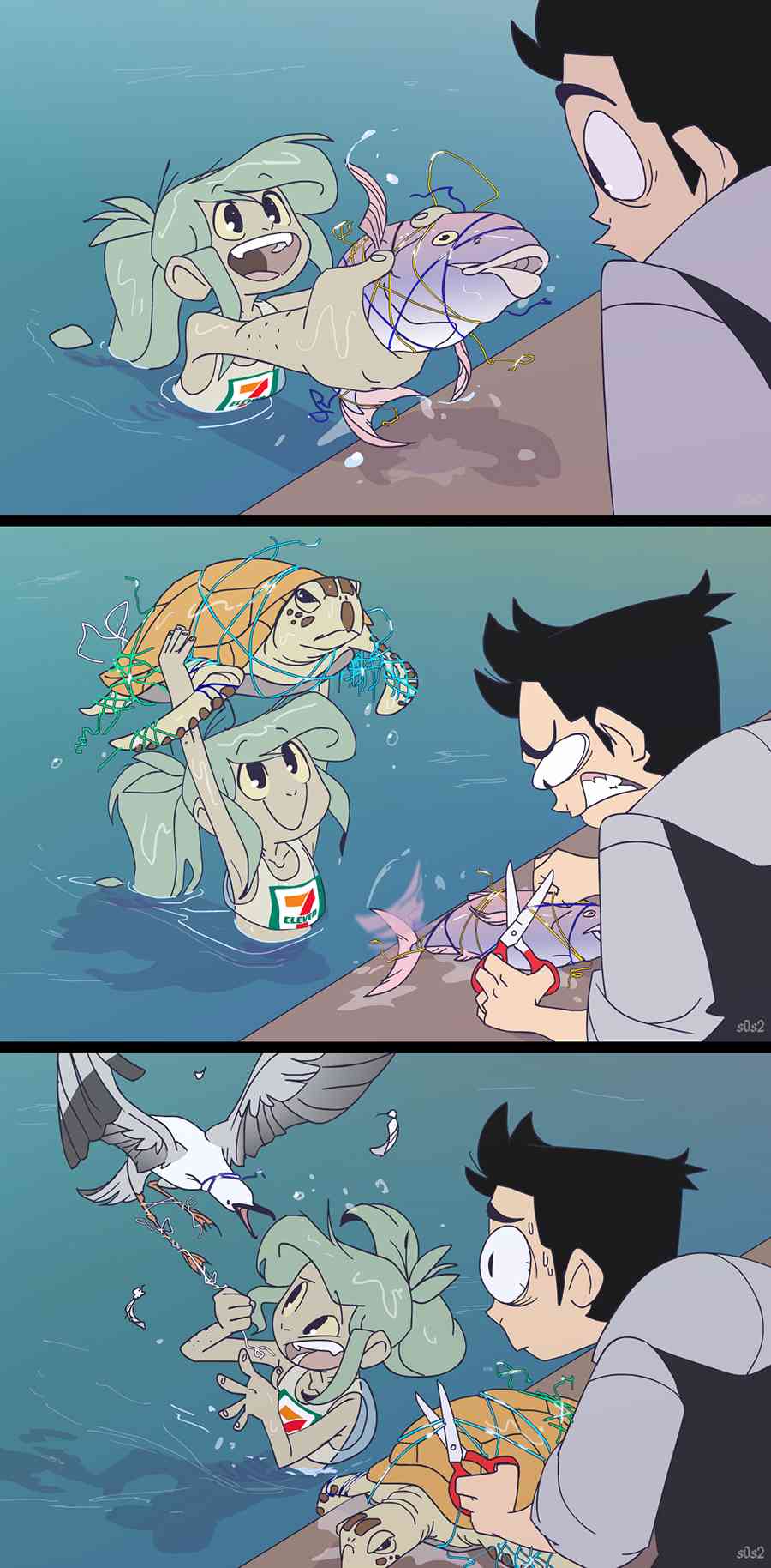 垃圾堆裡的小美人魚 - 19話 - 2