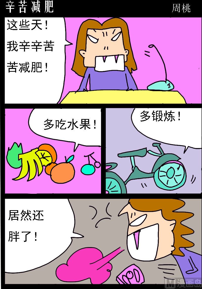 蘑菇點點 - 第083話 辛苦減肥 - 1