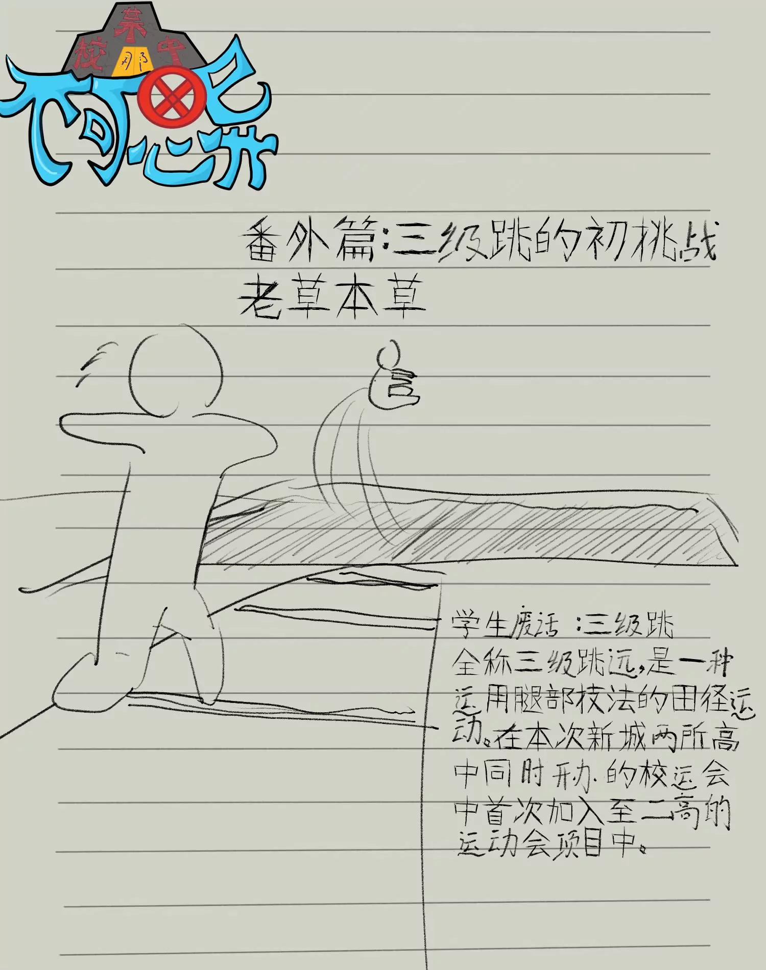 某校中那不可思異 - 三級跳的初挑戰 - 1