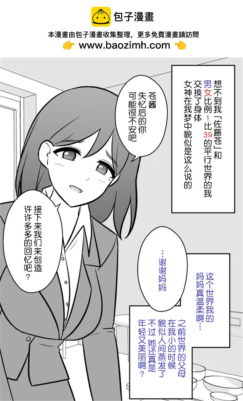 男女比1：39的平行世界 - 第1話 - 1