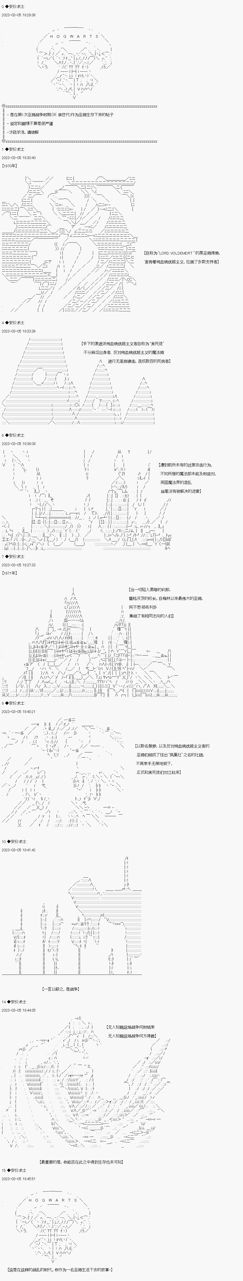 你能否平安從霍格沃茨畢業呢 - 第001話 - 1