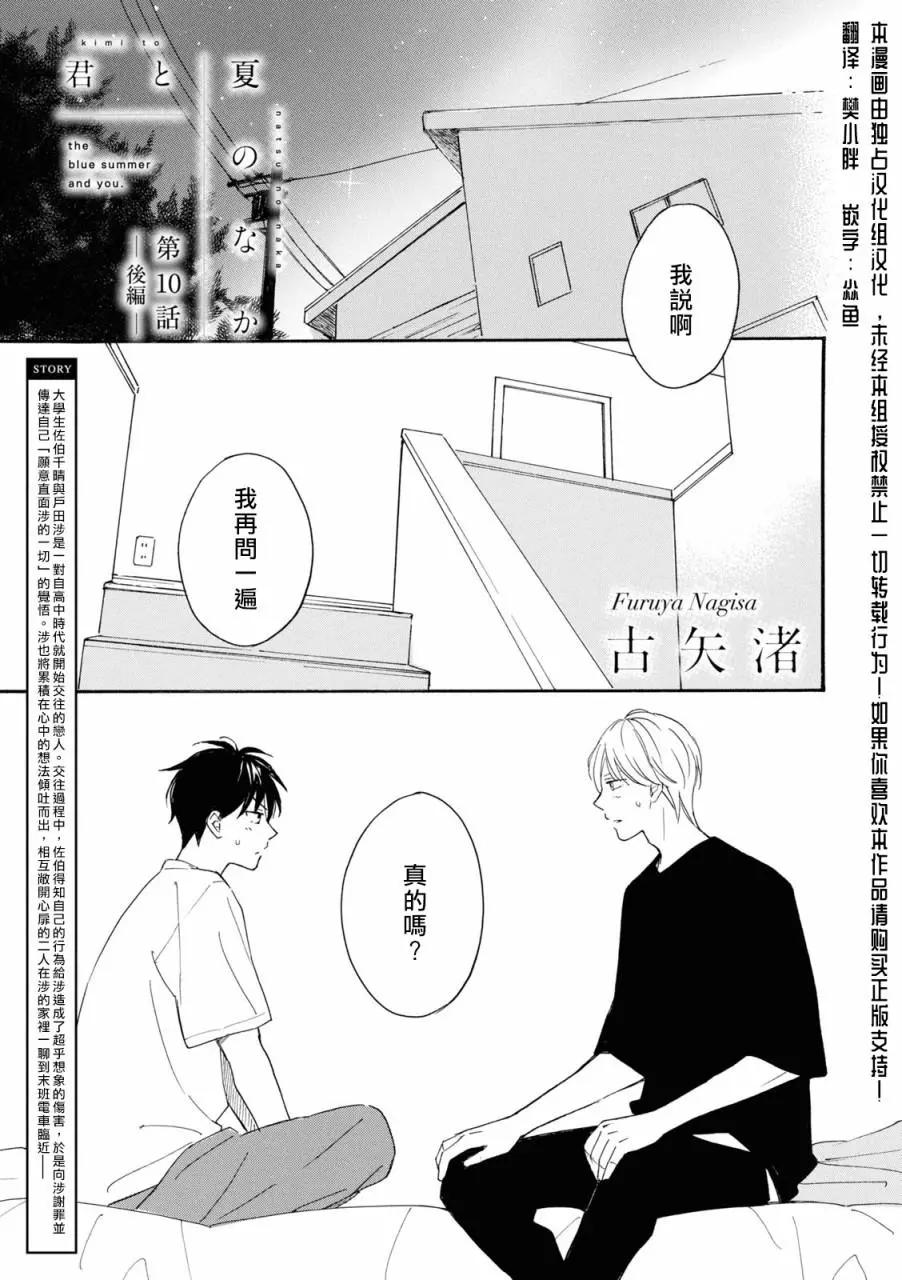 你在夏日之中 - 第15話後篇 - 1