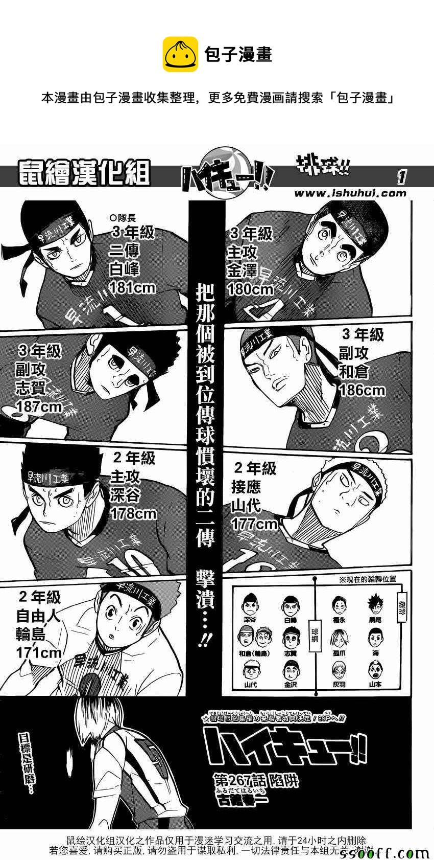 排球少年!! - 第267話 - 1