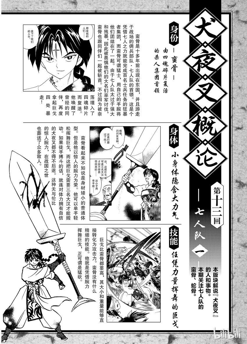 犬夜叉（WIDE版） - 後記13 犬夜叉概論 七人隊一 - 1