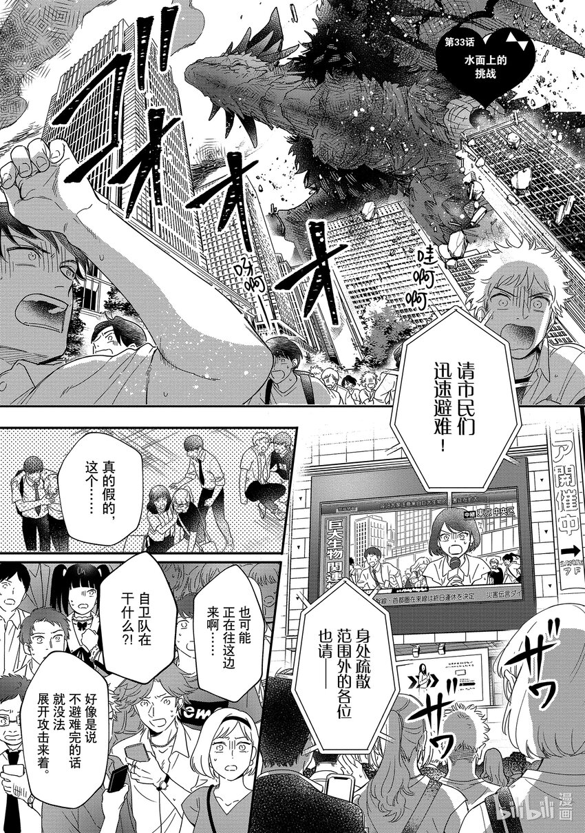 少女怪獸焦糖味 - 33 水面上的挑戰 - 1